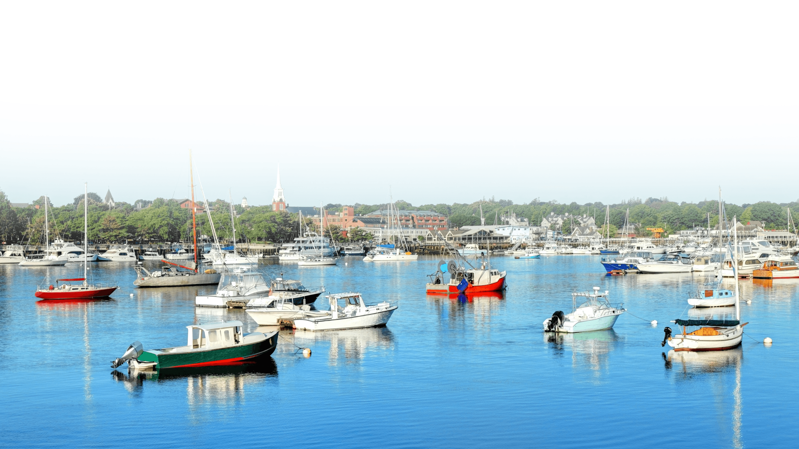Coastal New England harbor, Greater Newburyport