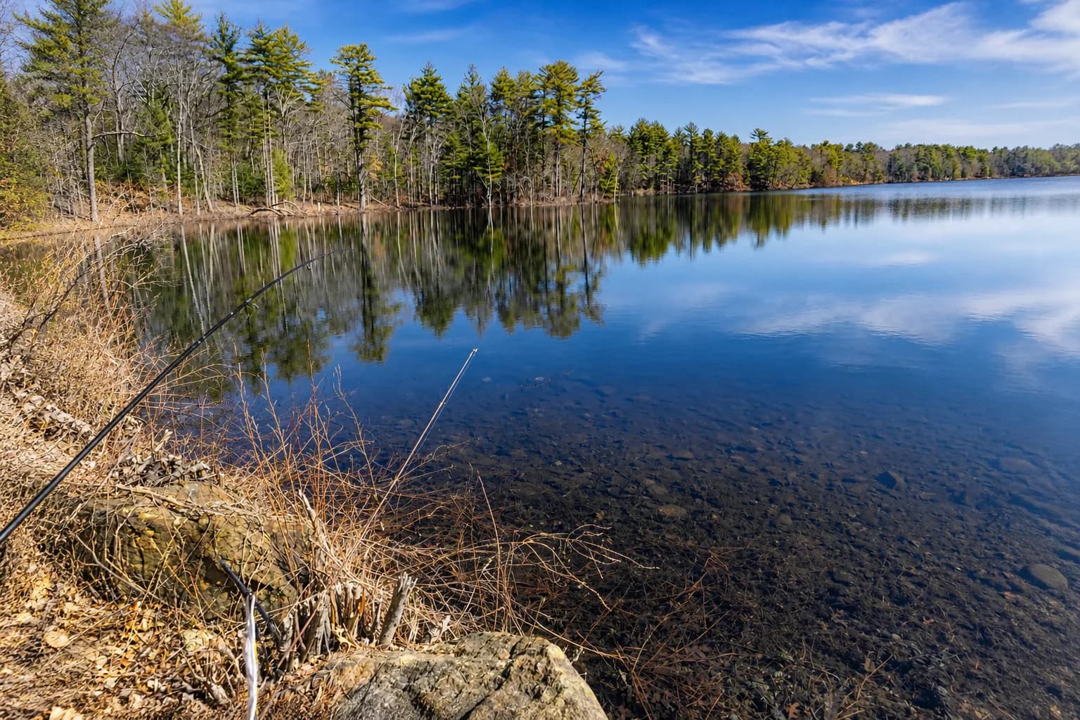 Baldpate Pond, Georgetown, Massachusetts