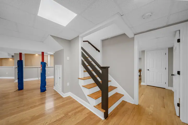 Lower level, from the stair