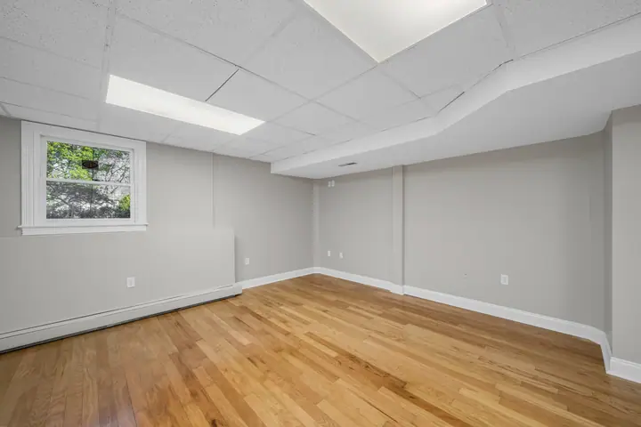 Lower level, by the window